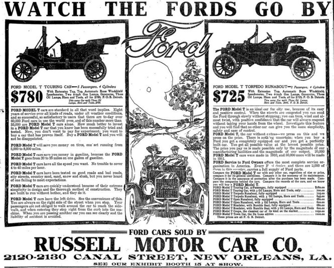 Ford Russell Motor Car Nola 1911